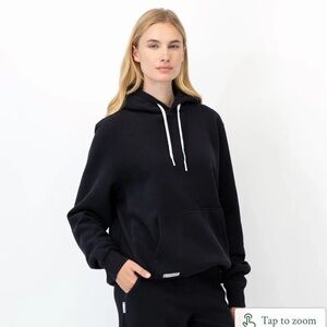 RHOBACK - READY HOODIE IN MIDNIGHT BLACK